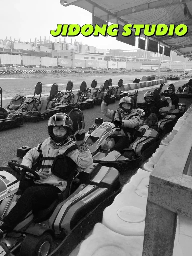 An afternoon on the track